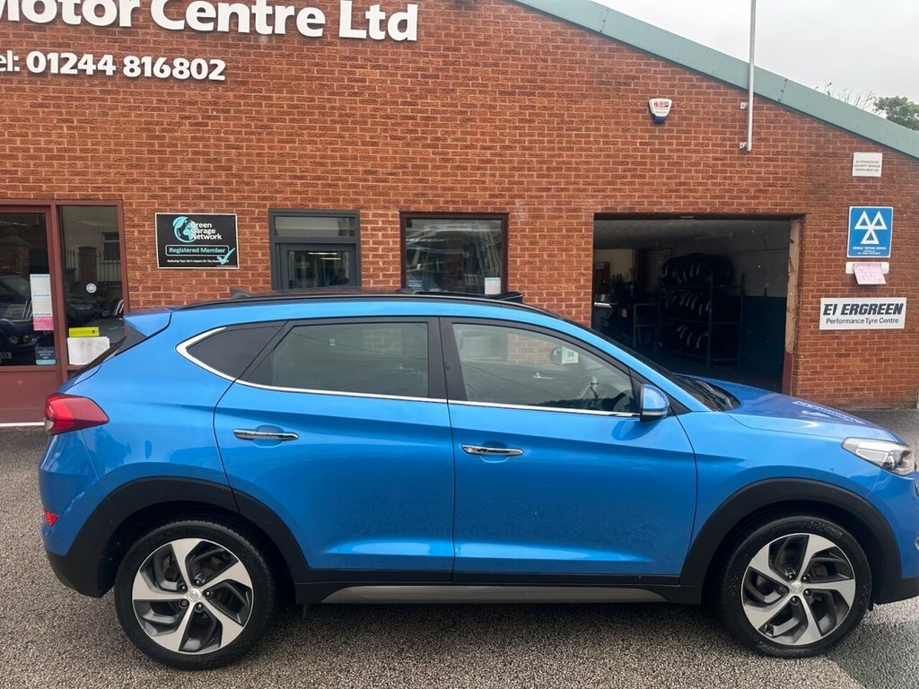 Hyundai Tucson 2L Premium Se Blue #3