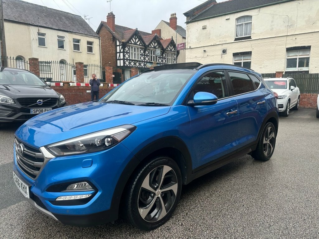 Hyundai Tucson 2L Premium Se Blue #2