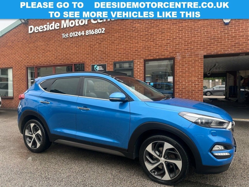 Hyundai Tucson 2L Premium Se Blue