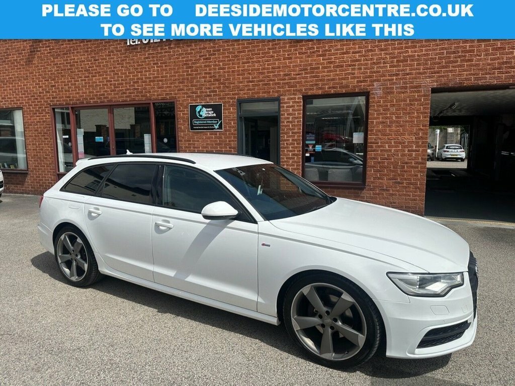 Audi A6 Avant 2L Black Edition White