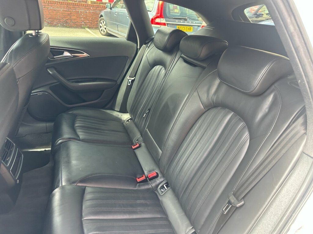 Audi A6 Avant 2L Black Edition White #6