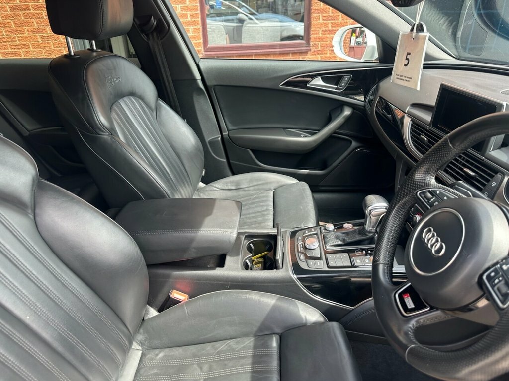 Audi A6 Avant 2L Black Edition White #4