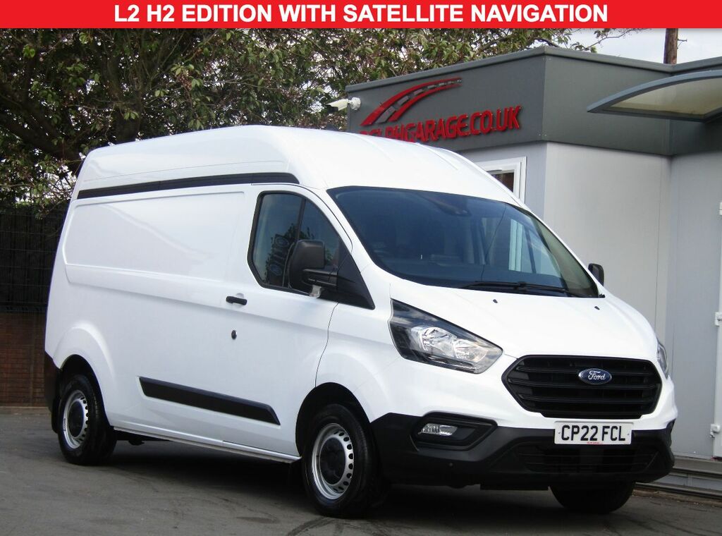 Ford Transit Custom 300 L2 H2 Sat White