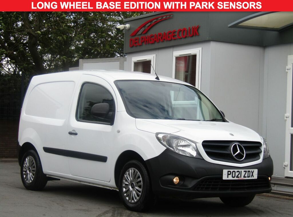 Mercedes-Benz CITAN 109 Cdi Pure L2 PO21ZDX White