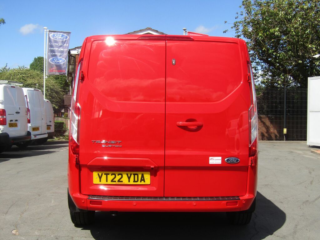 Ford Transit Custom 320 Limited L2 H1 YT22YDA Red #6