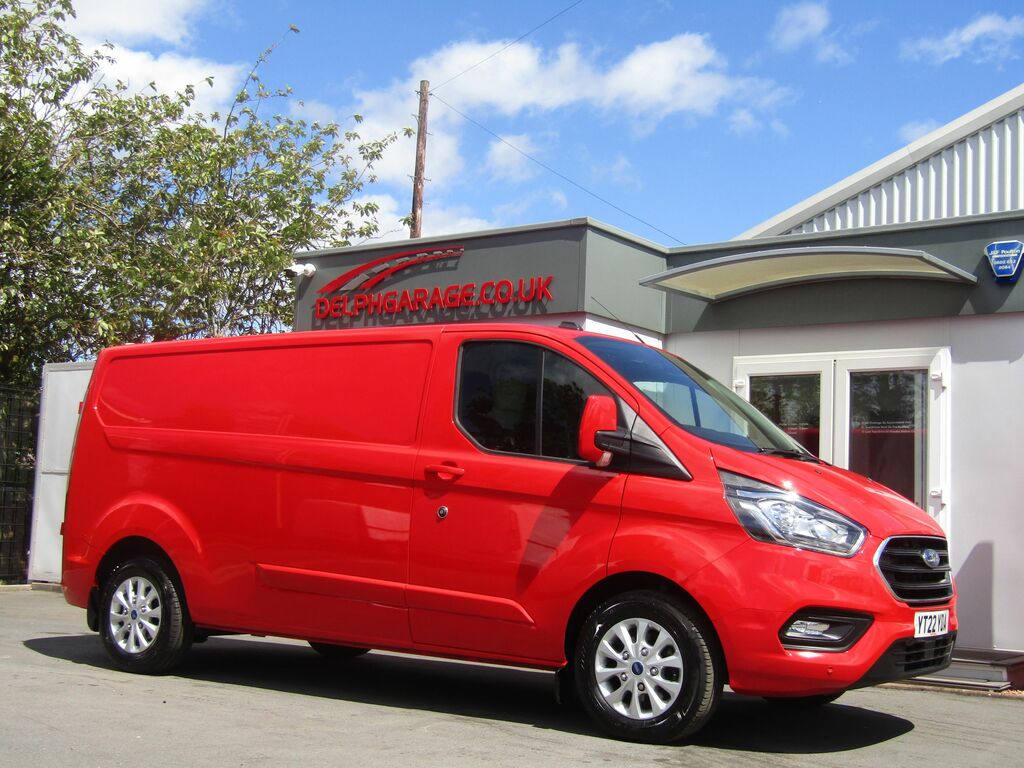 Ford Transit Custom 320 Limited L2 H1 YT22YDA Red #3