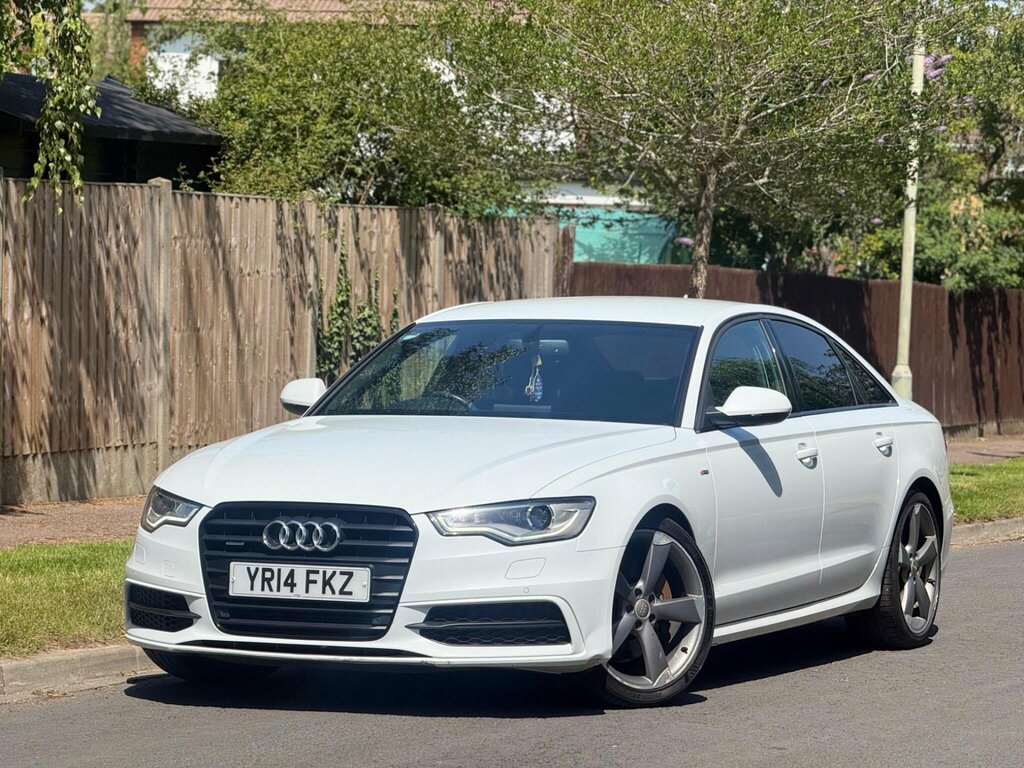 Audi A6 Saloon 3.0 Tdi V6 Black Edition S Tronic Quattro Euro 5 YR14FKZ White #5