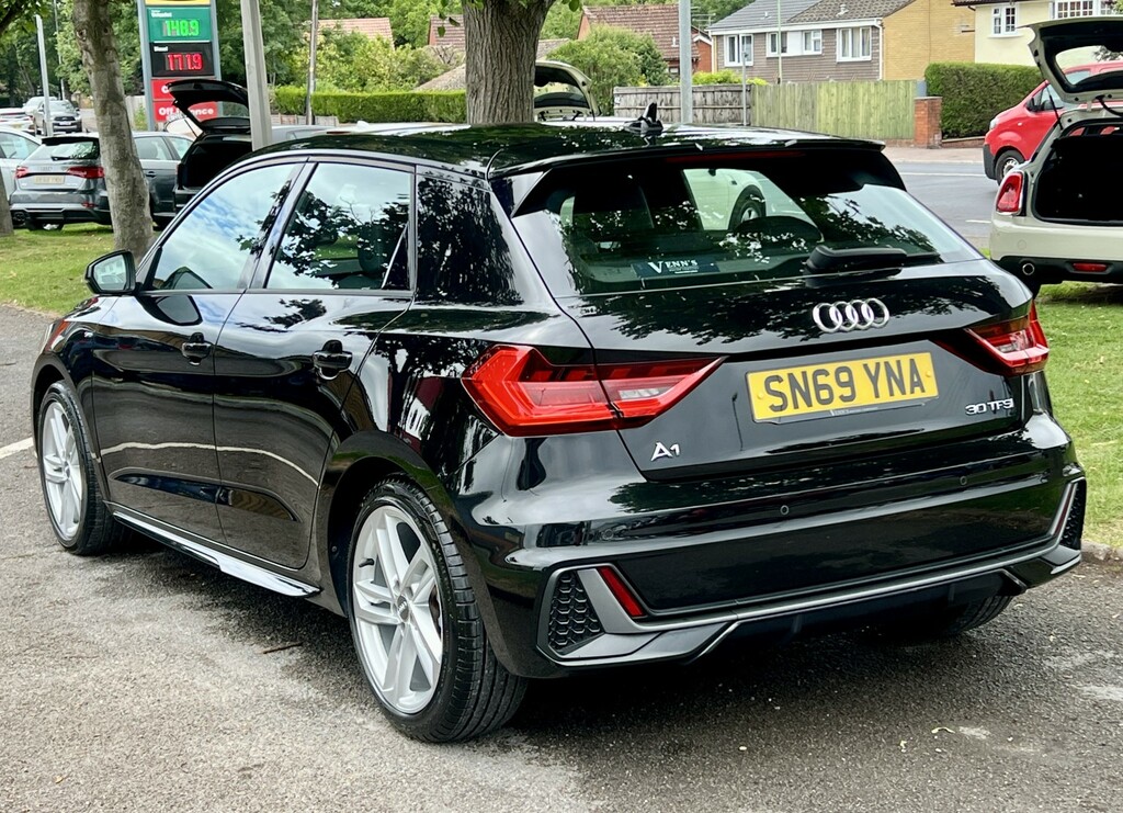 Audi A1 Hatchback 1.0 Tfsi 30 S Line 201969 SN69YNA Black #5