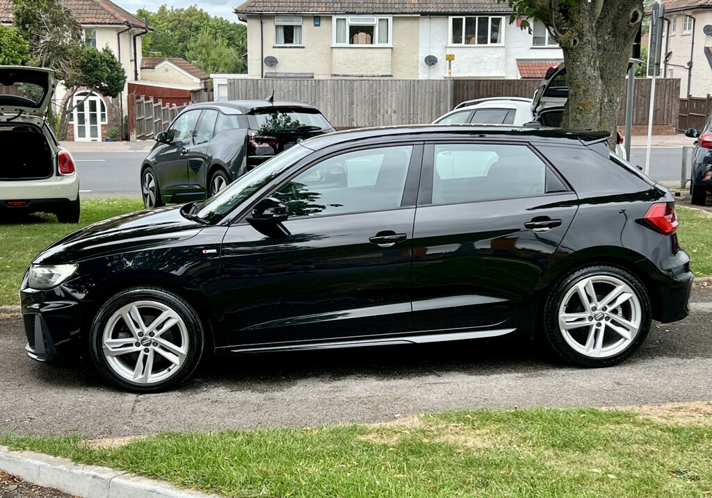 Audi A1 Hatchback 1.0 Tfsi 30 S Line 201969 SN69YNA Black #4