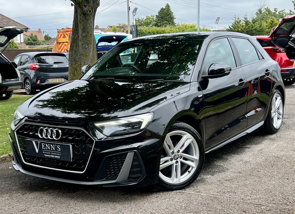 Audi A1 Hatchback 1.0 Tfsi 30 S Line 201969 SN69YNA Black #3