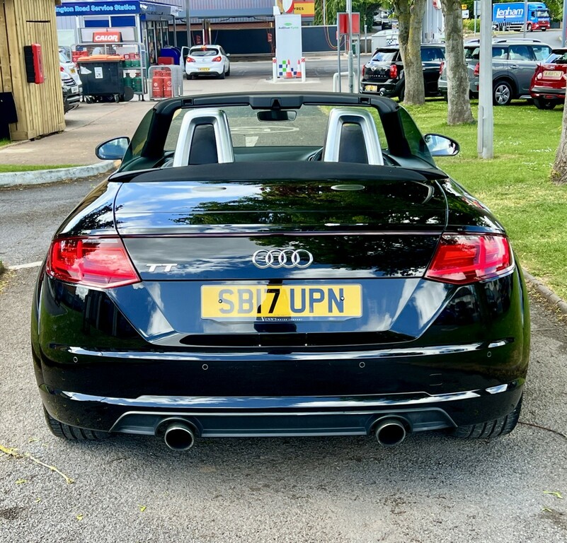 Audi TT Convertible 1.8 Tfsi Sport 201717 SB17UPN Black #6