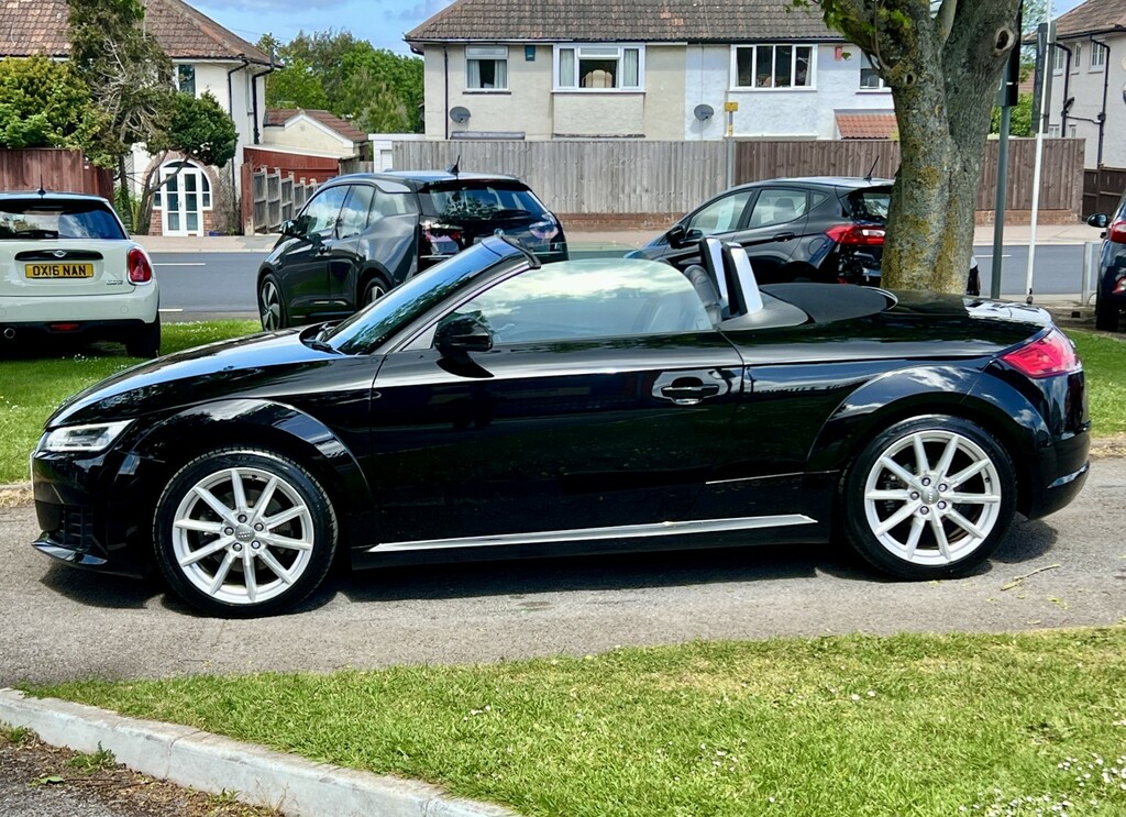 Audi TT Convertible 1.8 Tfsi Sport 201717 SB17UPN Black #4