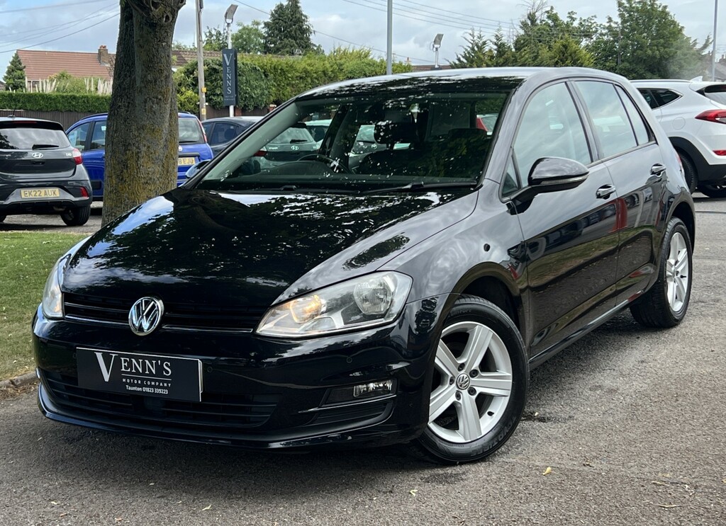 Volkswagen Golf Hatchback 1.6 Tdi Bluemotion Tech Match 201515 GC15KHM Black #3