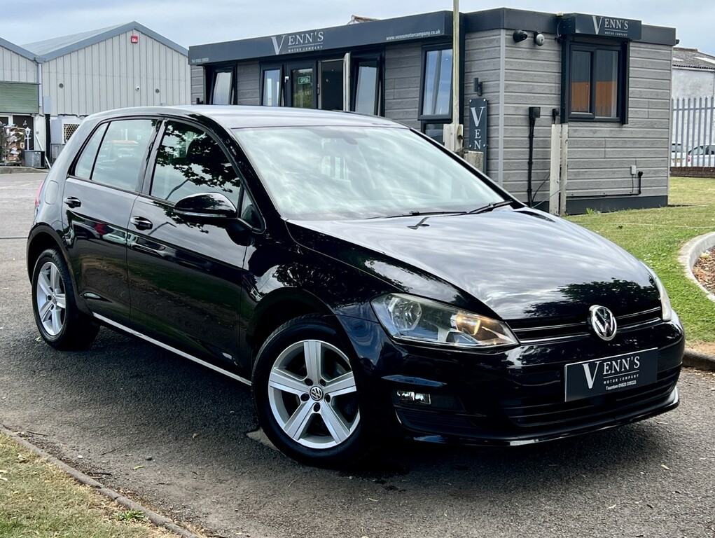 Volkswagen Golf Hatchback 1.6 Tdi Bluemotion Tech Match 201515 Black