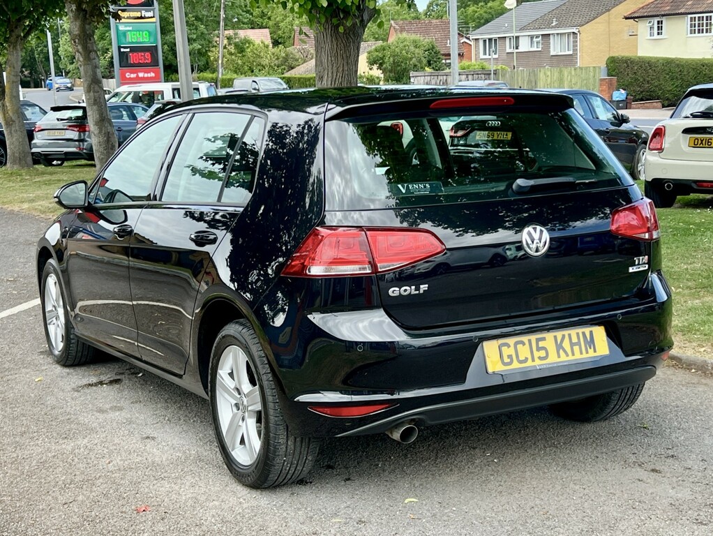 Volkswagen Golf Hatchback 1.6 Tdi Bluemotion Tech Match 201515 GC15KHM Black #5