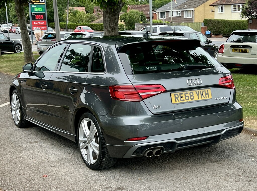 Audi A3 Hatchback 1.5 Tfsi Cod 35 S Line 20186 RE68YKH Grey #5