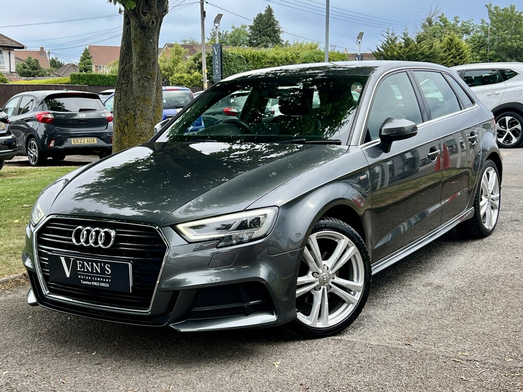 Audi A3 Hatchback 1.5 Tfsi Cod 35 S Line 20186 RE68YKH Grey #3