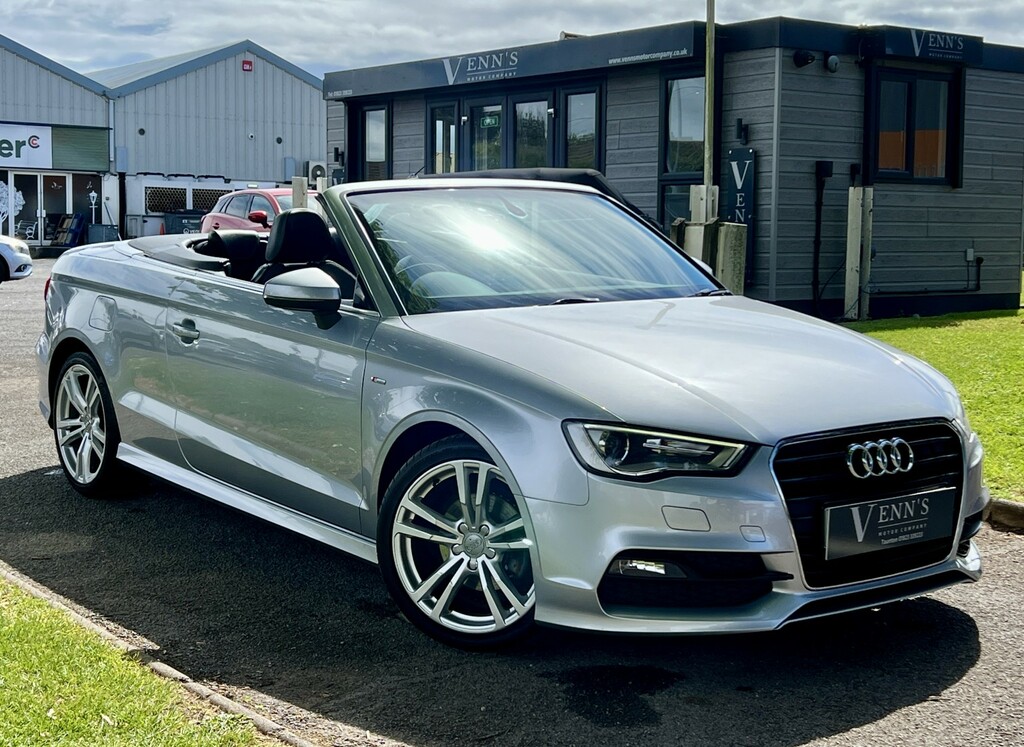 Audi A3 Cabriolet 1.6 Tdi S Line Silver