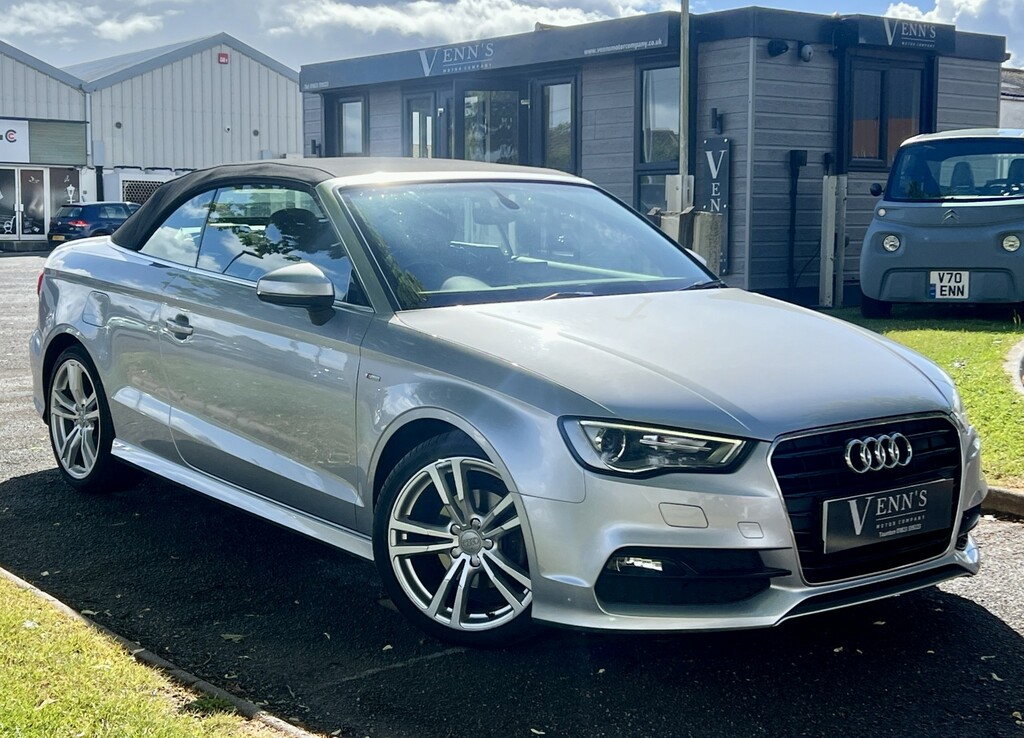 Audi A3 Cabriolet 1.6 Tdi S Line Silver