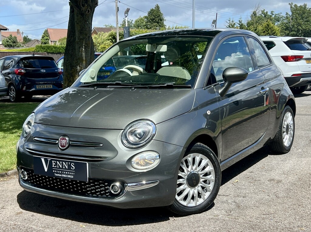 Fiat 500 Hatchback 1.2 69Hp Lounge 201868 WX68KTJ Grey #3