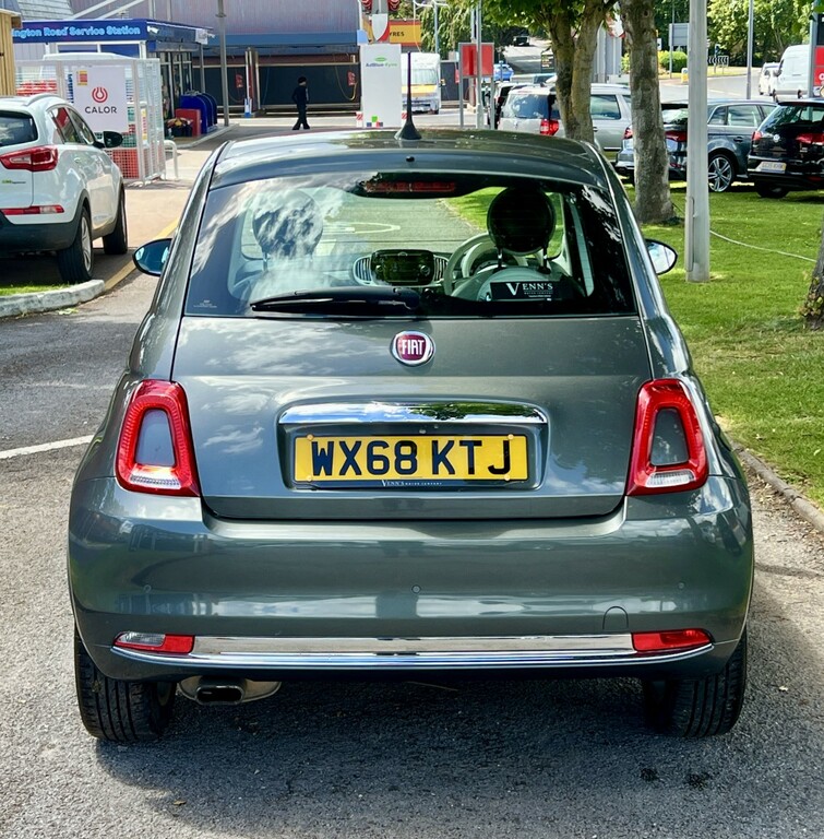Fiat 500 Hatchback 1.2 69Hp Lounge 201868 WX68KTJ Grey #6