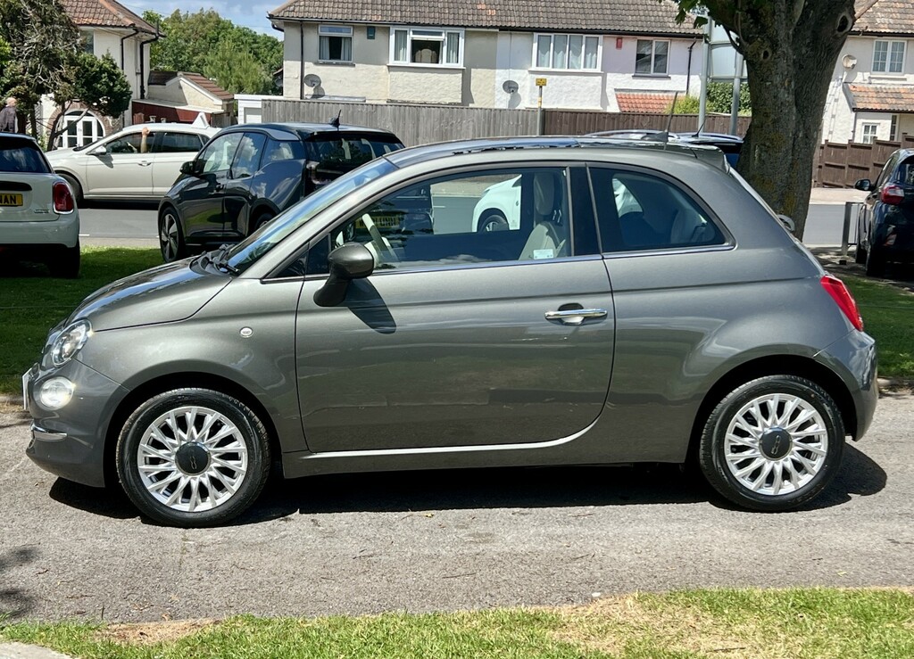 Fiat 500 Hatchback 1.2 69Hp Lounge 201868 WX68KTJ Grey #4