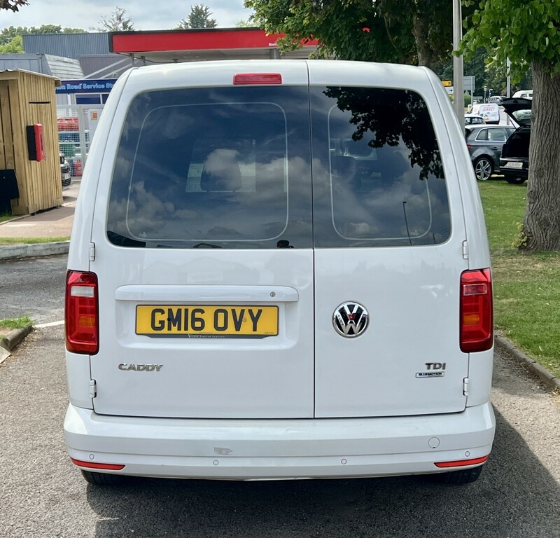 Volkswagen Caddy Maxi 2.0 Tdi C20 Bluemotion Tech Highline White #6