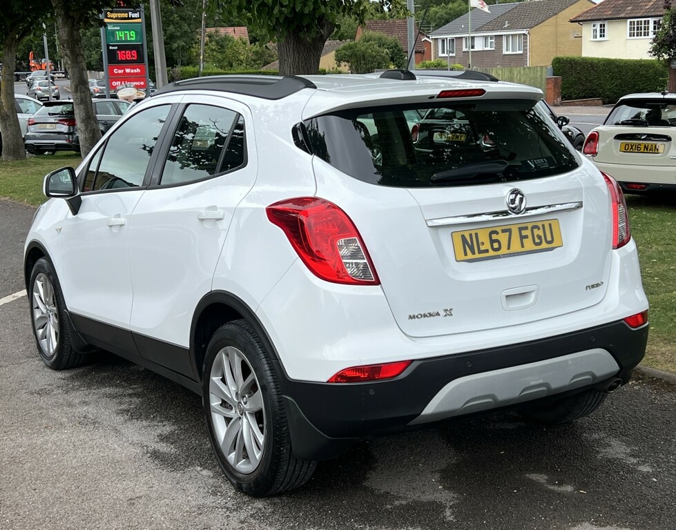 Vauxhall Mokka X Suv 1.4 I Turbo Ecotec Active 201767 NL67FGU White #5
