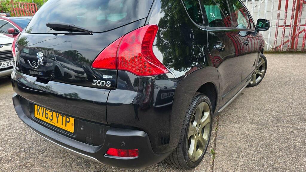 Peugeot 3008 1.6 E-hdi Allure Egc Euro 5 Ss KV63YTP Black #5