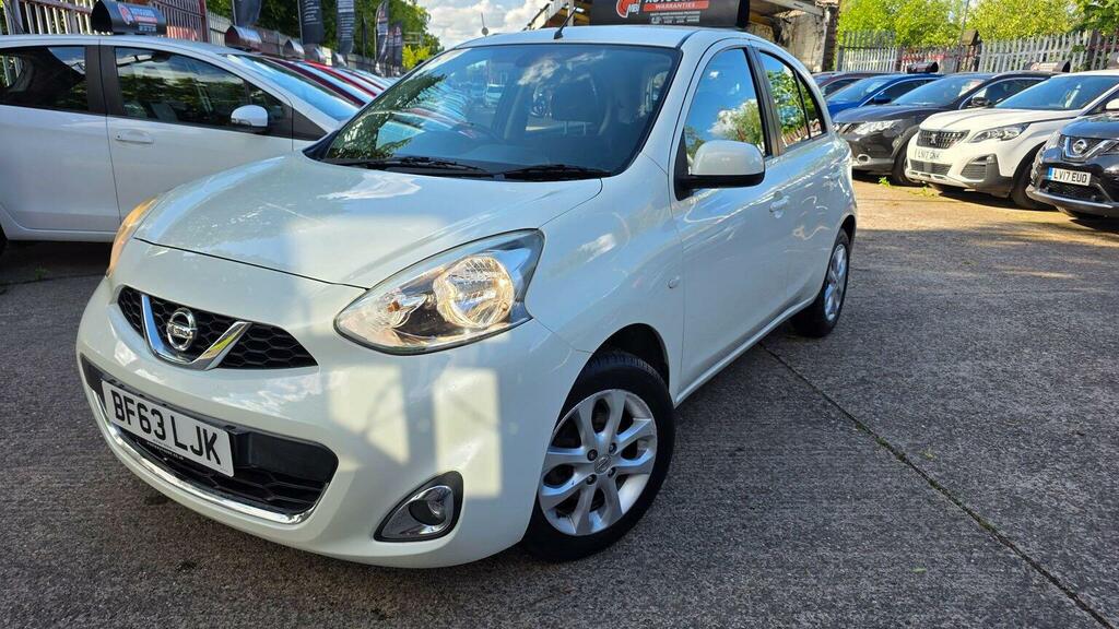 Nissan Micra 1.2 Dig-s Acenta Cvt Euro 5 Ss White