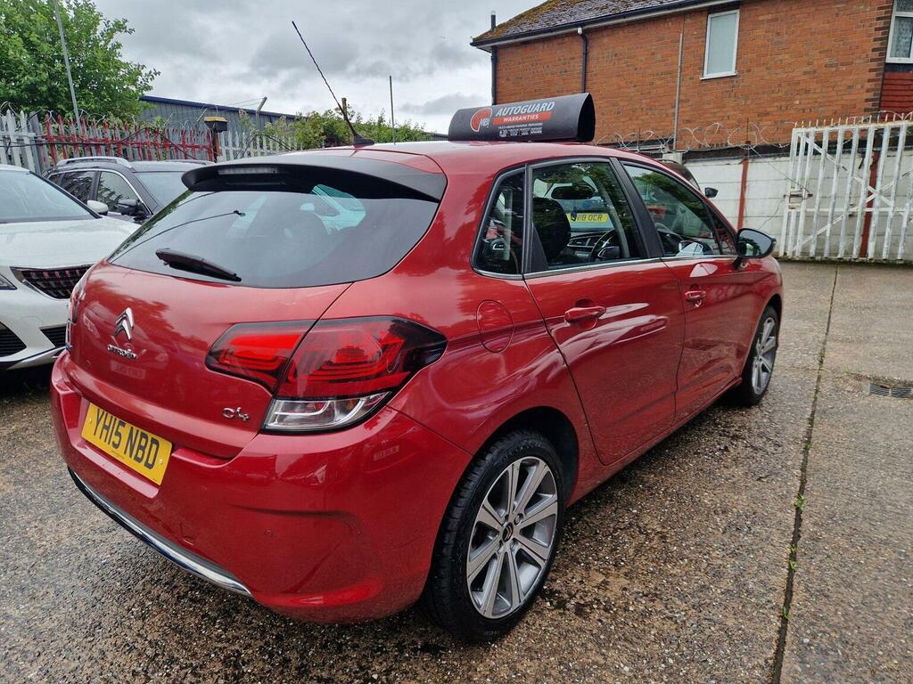 Citroen C4 1.6 Bluehdi Flair Euro 6 Ss Red #3