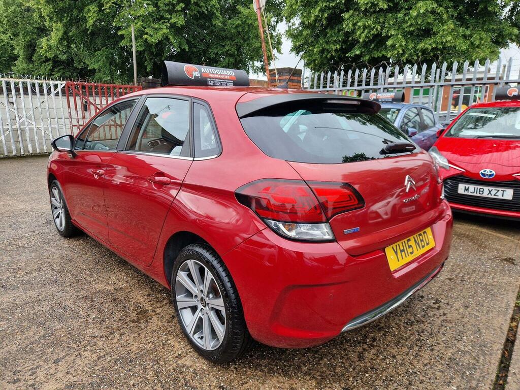 Citroen C4 1.6 Bluehdi Flair Euro 6 Ss Red #4
