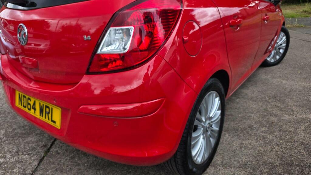 Vauxhall Corsa 1.4 16V Se Euro 5 Red #5