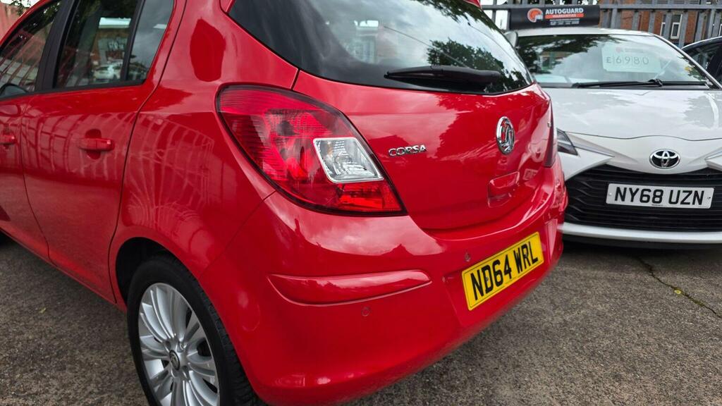 Vauxhall Corsa 1.4 16V Se Euro 5 Red #6