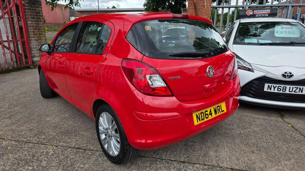 Vauxhall Corsa 1.4 16V Se Euro 5 Red #4