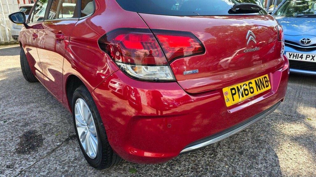 Citroen C4 1.6 Bluehdi Flair Eat6 Euro 6 Ss Red #6