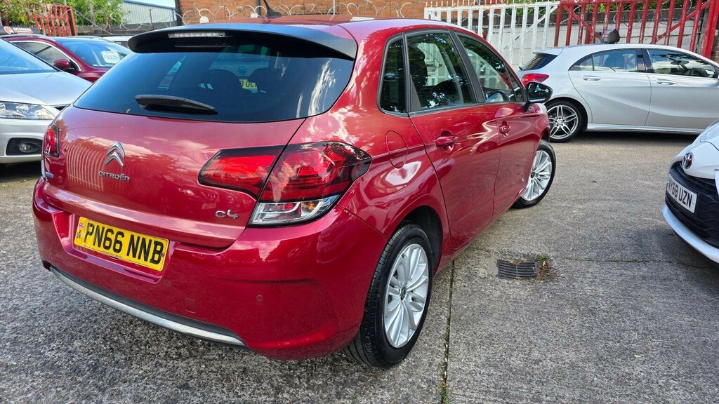 Citroen C4 1.6 Bluehdi Flair Eat6 Euro 6 Ss Red #3