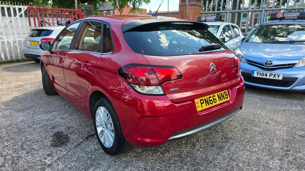 Citroen C4 1.6 Bluehdi Flair Eat6 Euro 6 Ss Red #4