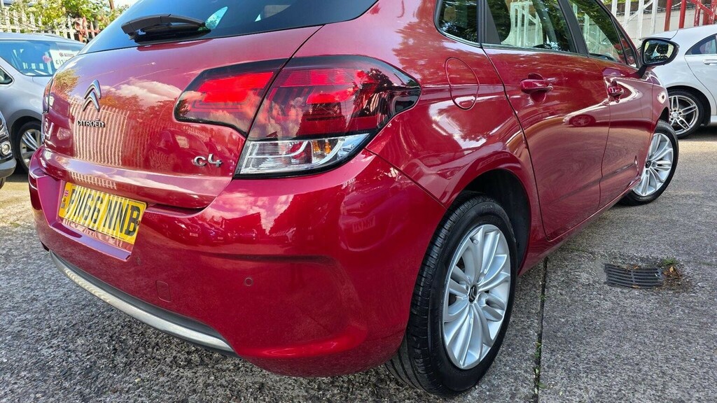 Citroen C4 1.6 Bluehdi Flair Eat6 Euro 6 Ss Red #5