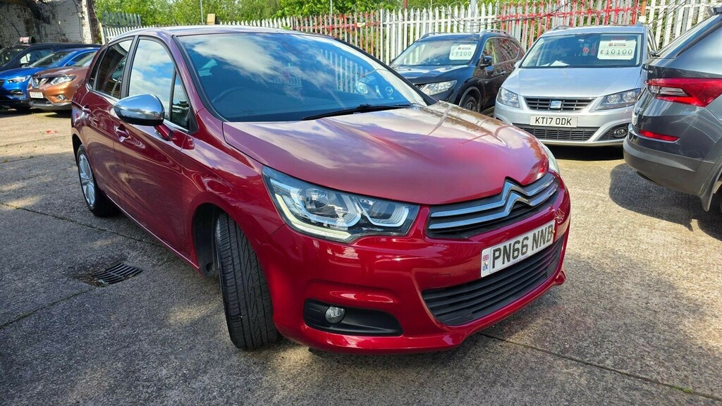 Citroen C4 1.6 Bluehdi Flair Eat6 Euro 6 Ss Red #2