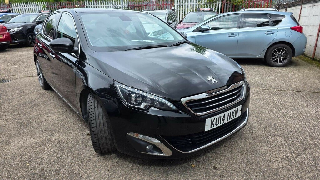 Peugeot 308 1.6 E-hdi Feline Euro 5 Ss Black #2