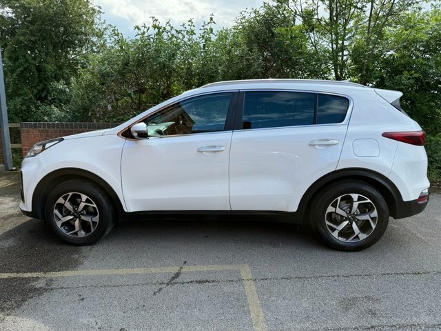 Kia Sportage 1.6 Crdi Ecodynamics 2 Suv Hybrid Manu FN69KXE White #4
