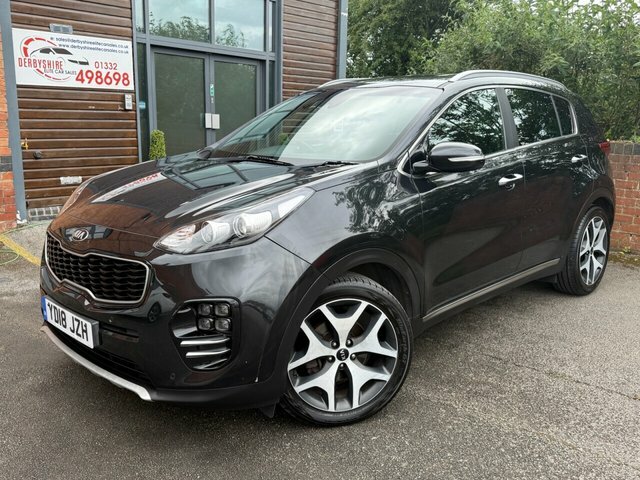 Kia Sportage 1.6 T-gdi Gt-line Suv Euro 6 17 Black