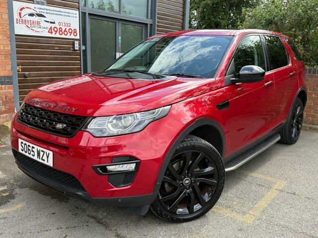Land Rover Discovery Sport 2.0 Td4 Hse Luxury Suv 4Wd Euro 6 Red