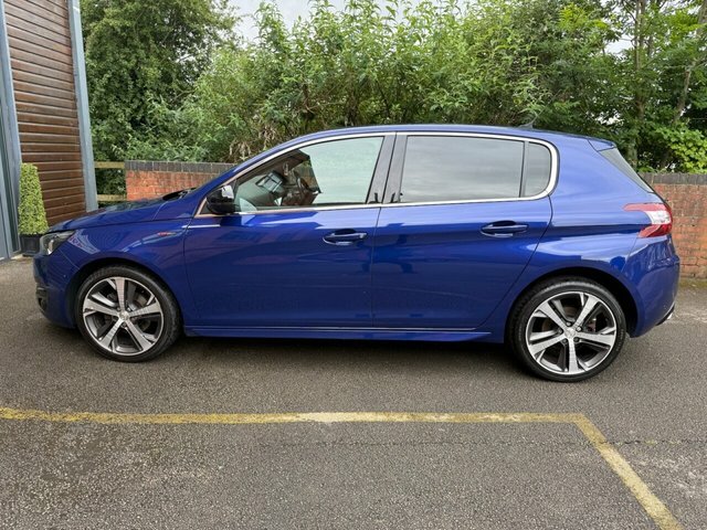 Peugeot 308 1.6 Bluehdi Gt Line Hatchback Eu Blue #4
