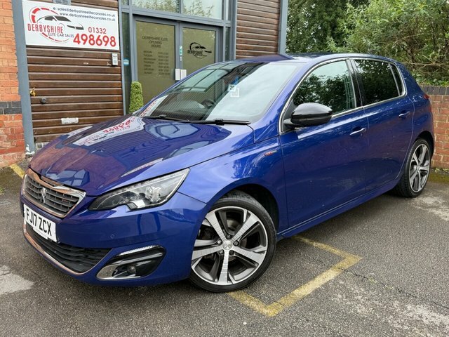 Peugeot 308 1.6 Bluehdi Gt Line Hatchback Eu Blue