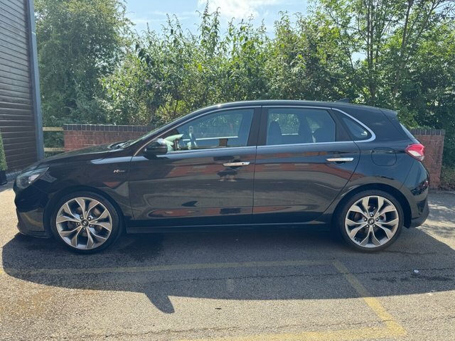 Hyundai I30 1.4 T-gdi N Line Hatchback Euro Black #2
