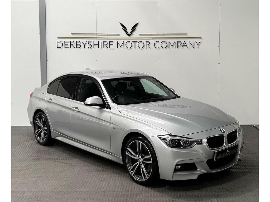 BMW 3 Series 2.0 320D M Sport Saloon Xdrive Eur LW17MFZ Silver #5