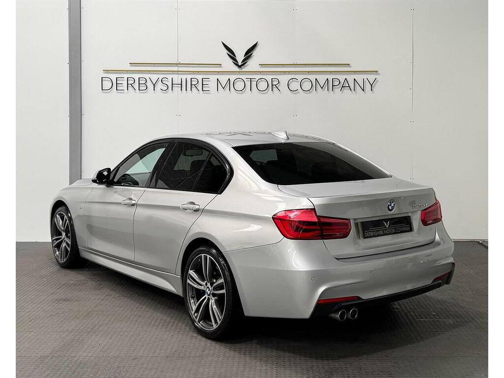 BMW 3 Series 2.0 320D M Sport Saloon Xdrive Eur LW17MFZ Silver #4