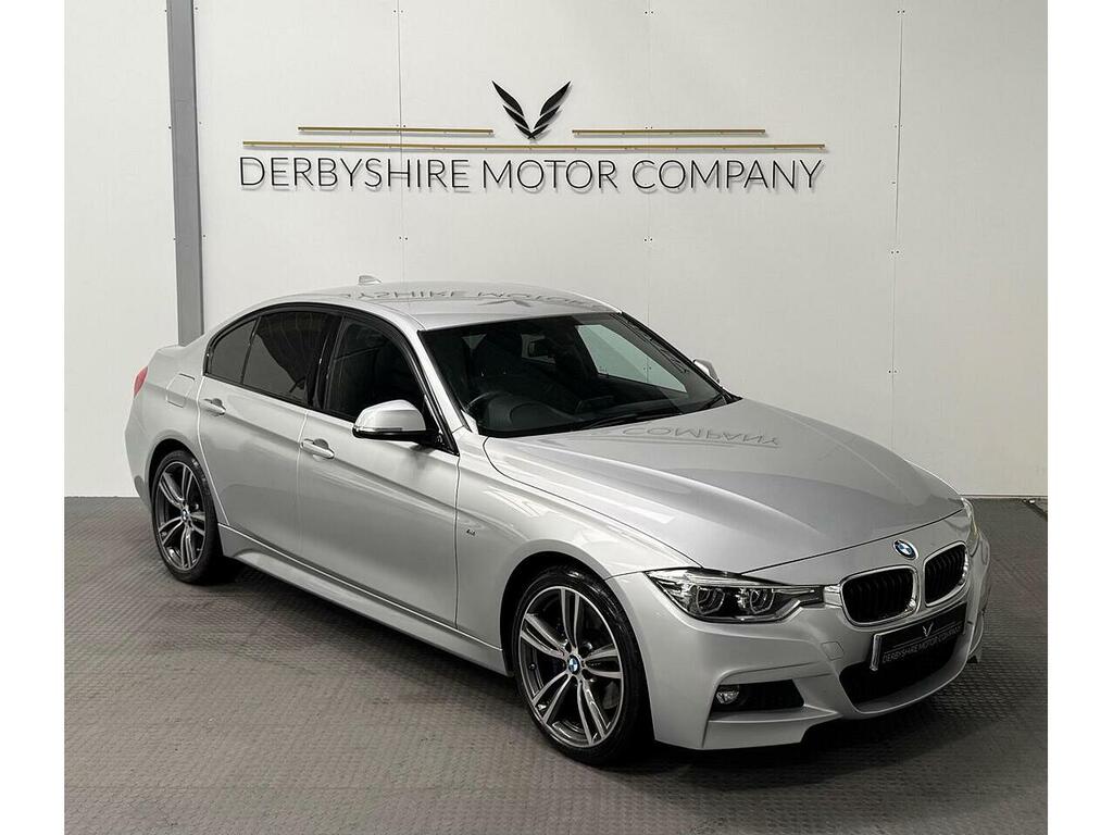 BMW 3 Series 2.0 320D M Sport Saloon Xdrive Eur LW17MFZ Silver #6